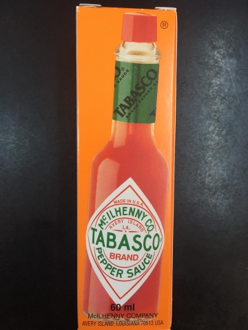 TABASCO PEPPER SAUCE 60 ML